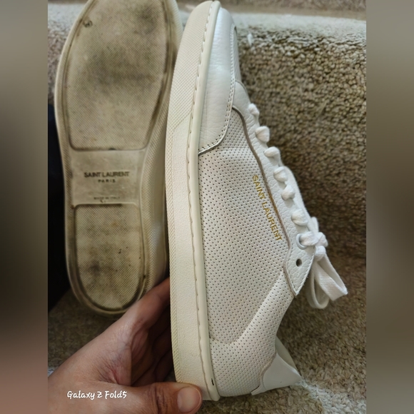 Saint Laurent White Sneakers - Picture 10 of 16
